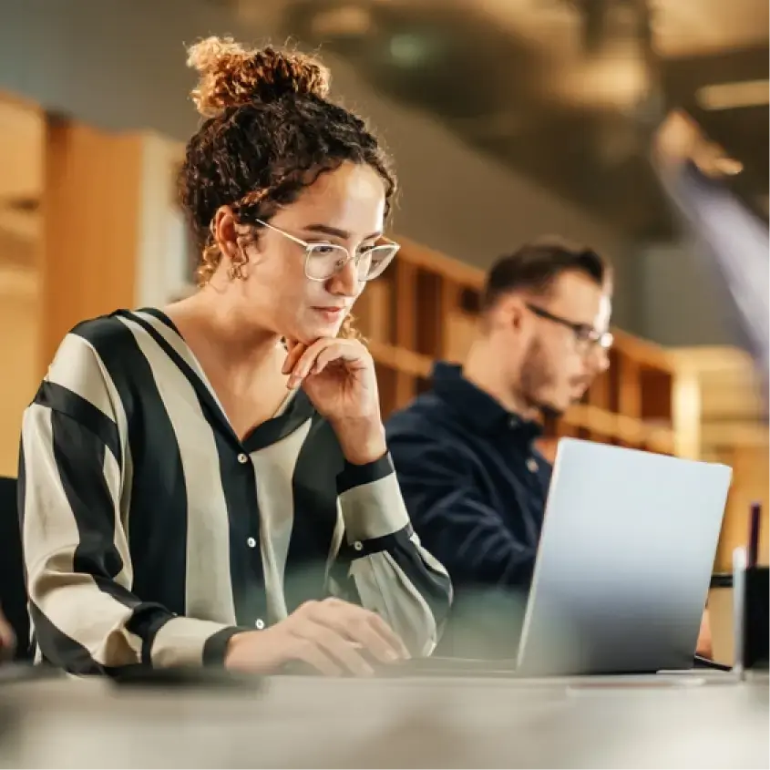 people working remotely